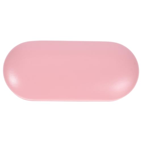 Mikikit Étui Rigide à Lunettes Double Couche Portable Pour Femmes, Boîte Multi-usage En Polyuréthane, Applicateur Intégré, Accessoires De Voyage Et Porte-lentilles De Contact Pratique, Usage Quotidien