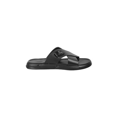 Image of Mochi Men Contemporary Leather Comfortable Slippers