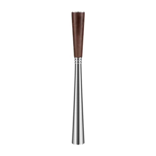 Cocktail muddler de acero inoxidable con mango de madera para mezclar frutas 2