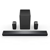 TCL Q Class Premium 5.1 Channel Sound Bar with DTS Virtual:X, Built-in Center Channel Speaker, and Wireless Subwoofer - Q6510-CA