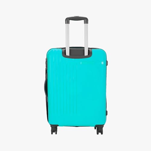 Image of Safari Lancer 8 Wheels, 5 Years Warranty Polypropylene Trolley Spinner Luggage Set of 3, 55cm, 66cm & 75cm, Small, Medium, Large, Blue, Fixed Combination Lock, 360 Wheeling System
