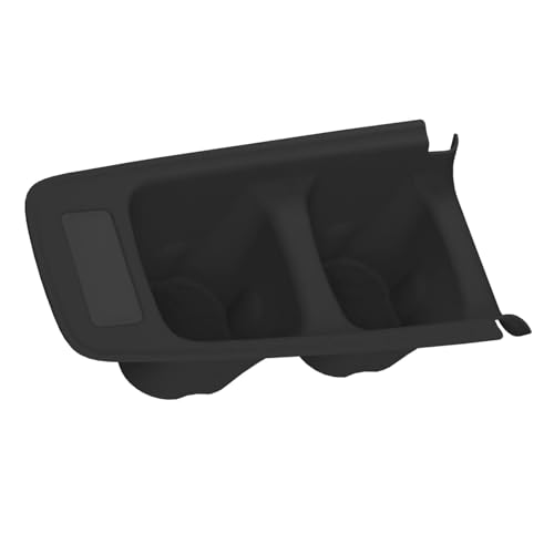 Boîte de rangement console centrale pour Toyota Aqua 2021-2025 en silicone noir