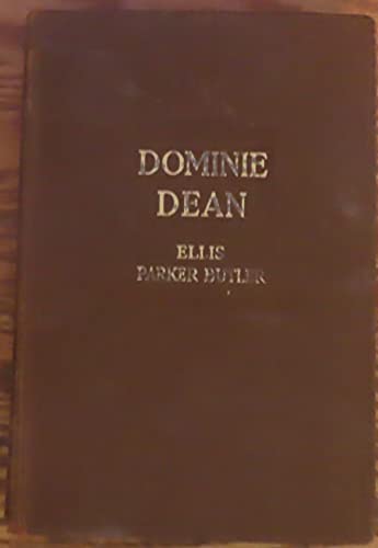 Dominie Dean: a novel B003OL5GIS Book Cover