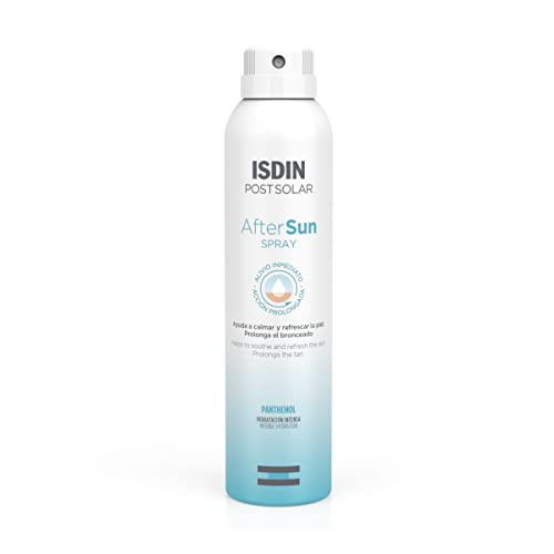 Isdin After Sun Spray, Efecto calmante y refrescante, hidratación y reparación intensa - 200 ml
