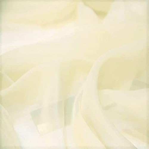 Cortina de Voil Sem Forro Para Varão 6,00x2,80 Ilhós Cromado (ML) (Pérola)