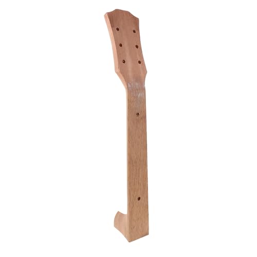 Homoyoyo Manche de Guitare en Bois Khaki Non Finition pour Guitare Acoustique et Classique, Accessoires Essentiels pour Fabrication et Réparation Finition...