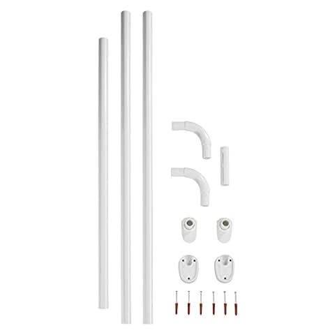 WENKO Barre de Douche Angle Universelle Cover