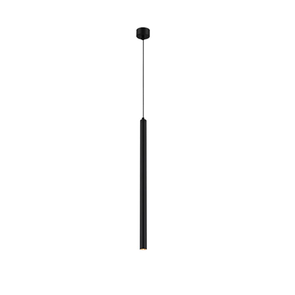 Lámpara colgante de tubo largo ideal para barras de cocina y mesas de comedor