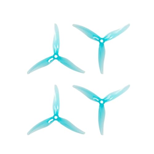 2 �y�A �n���P�[�� 51477 5.1X4.77X3 3 PC �v���y�� RC FPV ���[�V���O �t���[�X�^�C�� 5 �C���` �h���[���ƌ݊�������(2Pairs Blue)