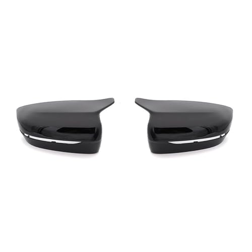 Coque de rétroviseur BMW G20 G30 look carbone finition noir brillant premium