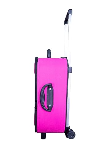 Mala de bordo 10kg bagagem de mão padrão ANAC T.King (Rosa)