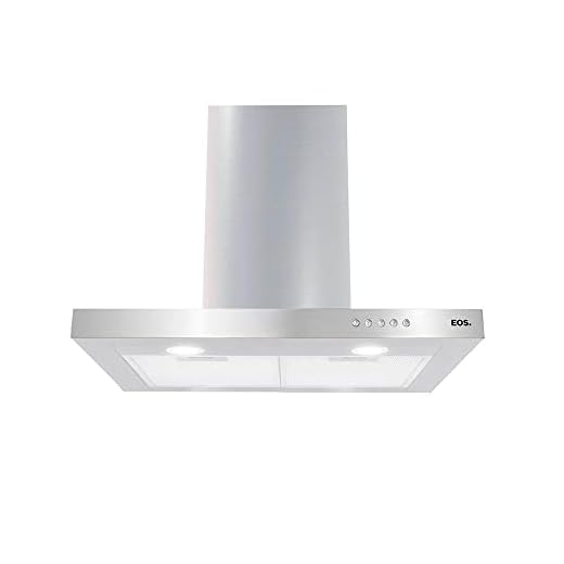 Coifa e Depurador de Parede Eos 60cm Eco60pt Inox 110v