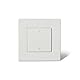 Amazon Basics Smarter Schalter, 1-Wege, Ein/Aus, Alexa-kompatibel, kein Hub erforderlich, Neutralleiter erforderlich, Weiß, 1 Stück, 8 x 8 x 3,6 cm