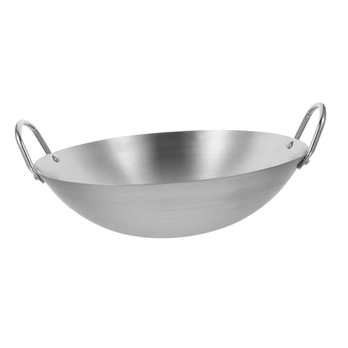Wok Zerodeko de acero inoxidable 32cm miniatura 1