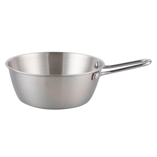 Geavonyg Tazones De Mezcla Acero Inoxidable Recipiente Condimentos Fideos Recipiente Alimentos Ensaladillas Metal Pararo Metal Vajilla Cocina Restaurante Restaurante Occidental Tazón