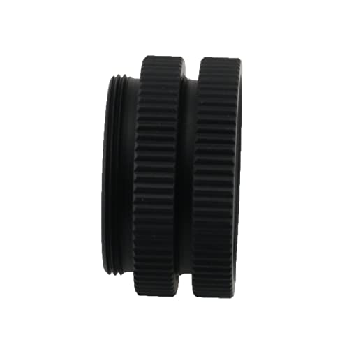 Adaptador de Lente C-Mount a CS-Mount ZCZQC, Tubo de Extensión de 5 mm para Cámaras de Seguridad CCTV, Anillo Espaciador C-CS miniatura 4
