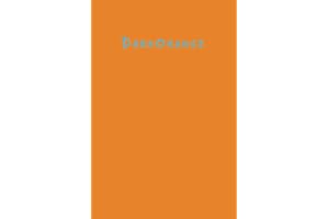 DarkOrange: Lined Blank Notebook Journal 6" x 9" [120 Pages] Inspired By...