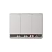 HIONRE Armadio for Le Scarpe di Ingresso -Armadietto di Storage, Armadio da Cucina con Sideboard funzionante for Soggiorno, Cucina, Camera da Letto o Ufficio (Size : 150 * 34 * 110cm)