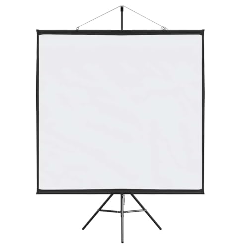 Écran de projection portable pour home cinéma pliable et mobile 72"