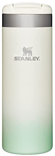 Image of Stanley AeroLight Transit Bottle 16 oz Locking Drink Through Lid Leak Resistant Water Bottle or Coffee Travel Mug Lightweight Insulated Stainless Steel BPA-Free Cream