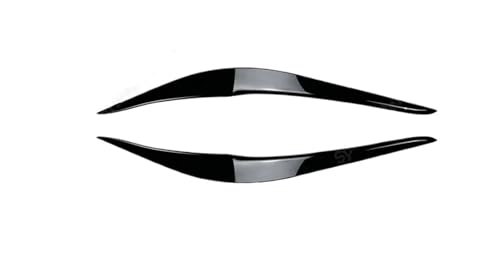 Phares avant ABS noir brillant look carbone pour BMW M2 F87 14-22