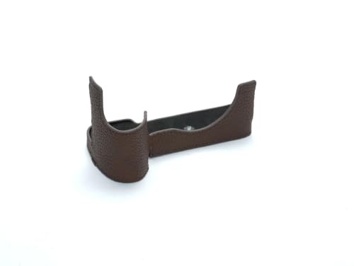 Demi-étui cuir Sony A7R VI par TP Original, artisanat haut de gamme café