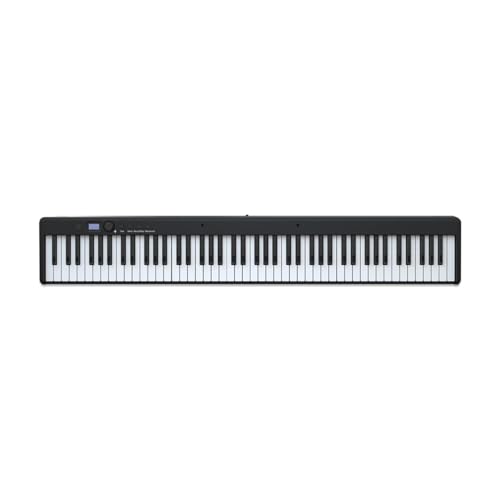 PEIXEN Électronique Clavier Piano Piano Numérique Pliable À 88 Touches, Piano Numérique Multifonctionnel, Clavier Électronique Portable pour Instrument D’étudiant - Les Beatles, Paul McCartney, John Lennon, RIngo Starr, George Harrison PEIXEN Électronique Clavier Piano Piano Numérique Pliable À 88 Touches, Piano Numérique Multifonctionnel, Clavier Électronique Portable pour Instrument D'étudiant
