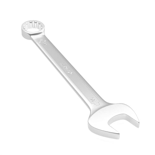 Image of Groz Combination Spanner 36mm, Length 400 mm | DIN 3113 Standards | Chrome Vanadium, Matt Satin Chrome Combination Wrench Tool | CSP /DIN /36G