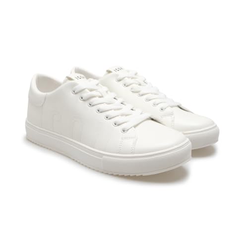 Icon - Zapatillas deportivas para hombre, color blanco, estilo informal, para otoño e invierno, IC60102SU, Color blanco., 43 EU