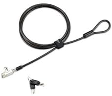 Kensington PortLock Keyed Laptop Lock for USB-C Lock Slots, Anti-Theft Carbon Steel Cable, Fits USB-C Security Slots, MacBook M1/M2/M3/M4 and USB-C Devices (K64546WW) Black