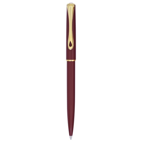 Bolígrafo Traveller DIPLOMAT easyFlow evita borrones en tus firmas con este diseño rojo y dorado