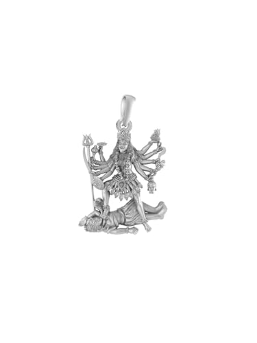 Pendentif Lord Maa Kaali argent sterling homme femme locket