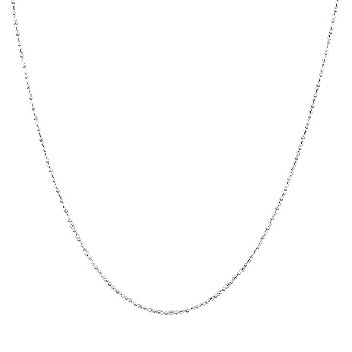 Collier chaîne mariage pour homme et femme, le cadeau idéal en 16 à 30 pouces