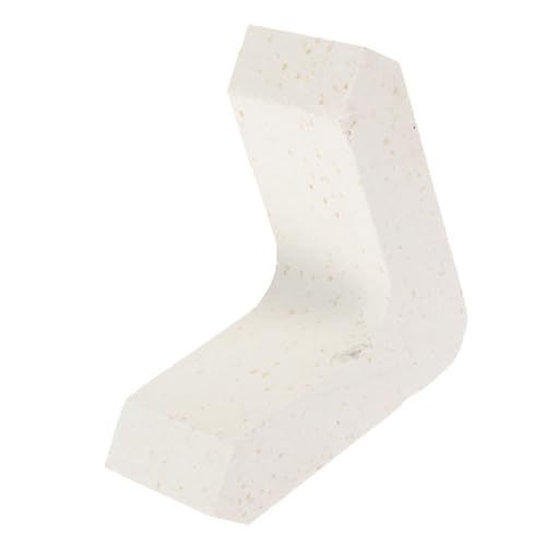 HOMSFOU Pottery Stove Tools Stand Kiln Frame Brackets Construction System Shed Post Kiln Frame Accessories Accessory Kiln Frame Supports Building Kiln Assembly Installation Kit Stone White