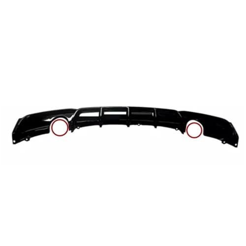 Diffuseur arrière F30 F31 M Sport pour remplacer une jupe terne par une finition noir brillant