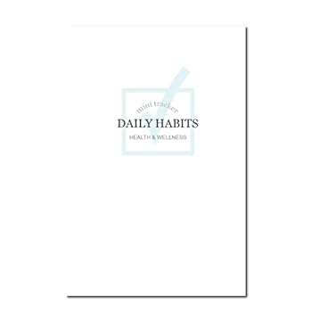 Paperback Daily Habits Tracker: Health and Wellness Essential For Creating Successful Daily Habits (white) Book