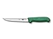 Victorinox Fibrox Couteau de Cuisine/Couteau à Désosser, Manche Ergonomique, 15 Cm, Vert