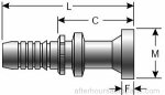 Gates G20400-2024 raccord de tuyau hydraulique pour fluides industriels