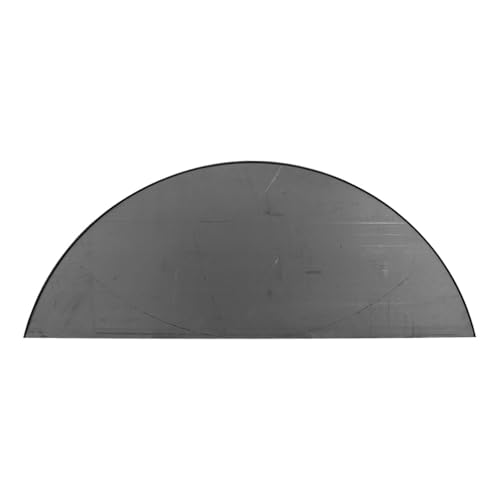 Single Trailer Axle Fender Back for 9x32 Fender - Heavy Duty Steel, 18-Gauge Thickness, Weld-On Installation, Measures 12