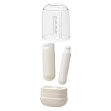 YIZITU Platzsparender Mehrzweck Zahnbürstenhalter Reisebecher Für Camping Und Hotelzubehör Leicht Einfach