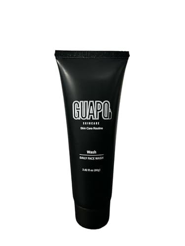 Guapo Skincare - Mens Skincare Routine Facewash Kit, 4 Step Regime Including Face Wash, Facial Scrub, SPF20 Moisturiser and Nightime Lotion - Image 6