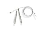 REBBLO 3m Springseil mit rutschfesten Griffen, Sport Springseil für Erwachsene, Verstellbares Speed Rope für Crossfit, Fitness, HIIT, Boxen & Cardio, Unisex