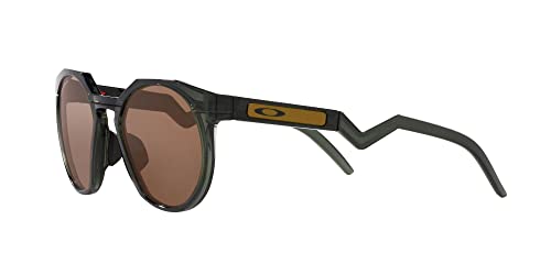 Image of Oakley Sunglasses for Men - OO9242 HSTN Low-Bridge, Round Sunglasses PRIZM Lenses