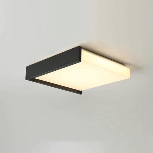 Plafonnier LED moderne carré 20W éclairage intérieur pour plafond de cuisine et couloir