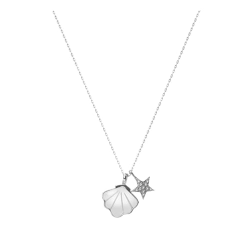 Colliers pendentif coquille d'étoile de mer chaîne clavicule femmes