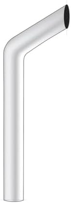 UNITED PACIFIC B1-5-060 Exhaust Stack Pipe, 5", Bull, Plain Bottom, 60" L