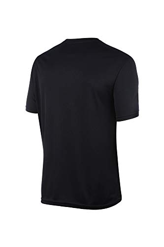 Speedo Interlock, Camiseta De Manga Curta Feminino, Preto (Black), M