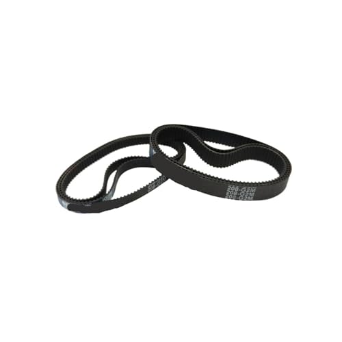 Courroie de distribution 2GT caoutchouc 168mm pas 2mm boucle fermée 15mm