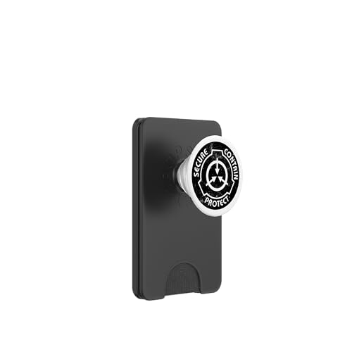 SCP Foundation Logo Phone Grip PopSockets PopWallet for MagSafe