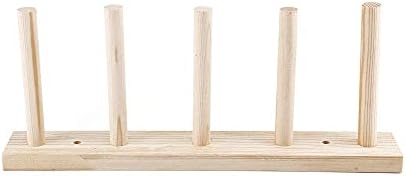 Shoze Boot Rack Storage Wall Mounted for 2 Pairs of Wellies Riding Boots Wellingtons Rain Boots Holder Stand Storage Footwear Cabinet Organiser made of Bamboo